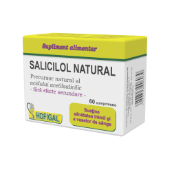 Salicilol natural - 60 compr.-inima,tuse,articulatii,crampe musculare