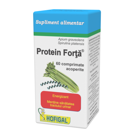 Protein Forta 60 compr.-ficat,stres, efort fizic si intelectual,tonic
