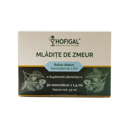 Mladite de zmeur - Gemoderivat (monodoze x 1,5 ml)