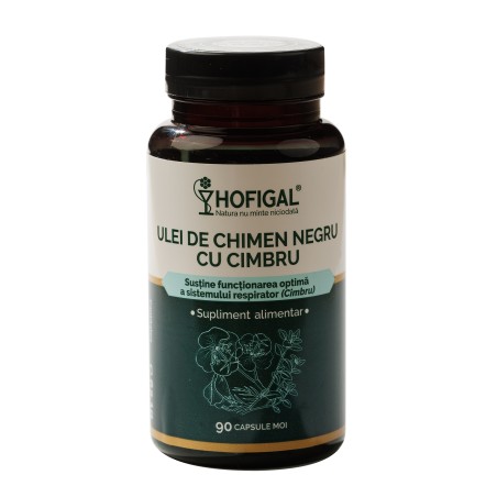 Ulei de Chimen Negru cu Cimbru 90 cps