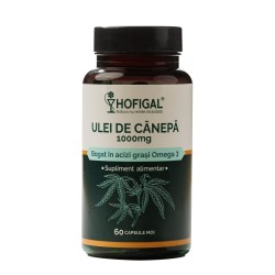 Ulei de canepa 1000 mg - cps. moi