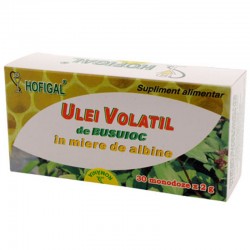 Ulei volatil de busuioc în miere de albine - monodoze - sistem nervos