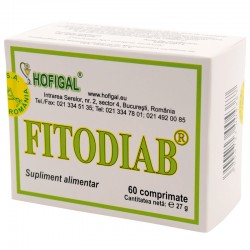 Fitodiab 60 compr. normalizeaza nivelul glucozei din sange
