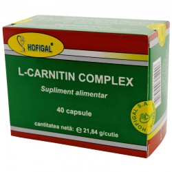L-Carnitin complex stimuleaza procesele metabolice si energetice
