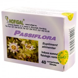 Passiflora 40 compr. pentru un somn linistit si odihnitor