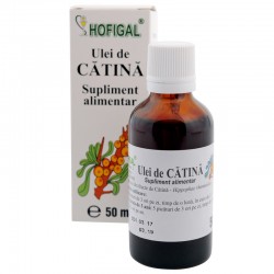 Ulei de cătină fl. 50 ml tonic natural revigoreaza  organismul