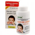 Ulei de catina pentru copii - 60 capsule moi-ficat,inima,imbatranire